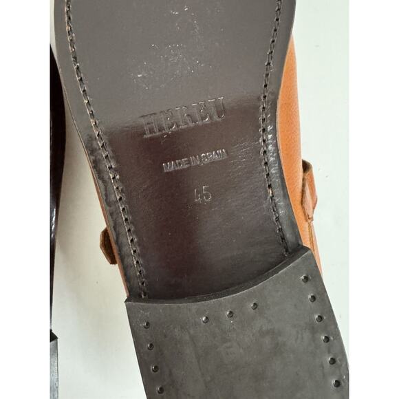 Hereu Woven Leather Fisherman Sandals – Brown – EU 45 main image 4